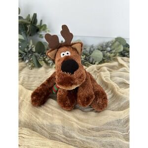 Hallmark Rodney Reindeer Plush Holiday Stuffed Animal Small Christmas Decor